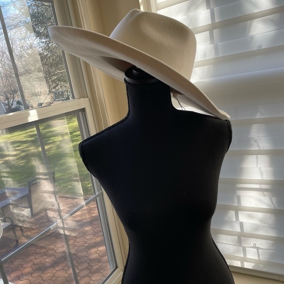 Lack of Color Melodic Fedora in Ivory 100% Australian wool festival cowgirl